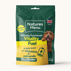 Natures Menu Functional Chicken Treats for Vitality 40g