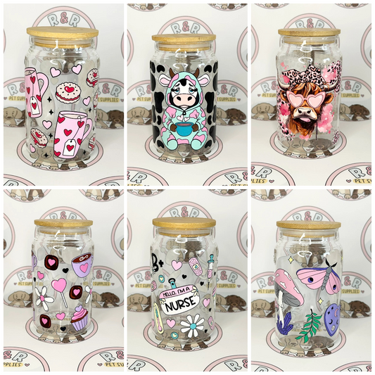 £3 GLASS CAN SALE