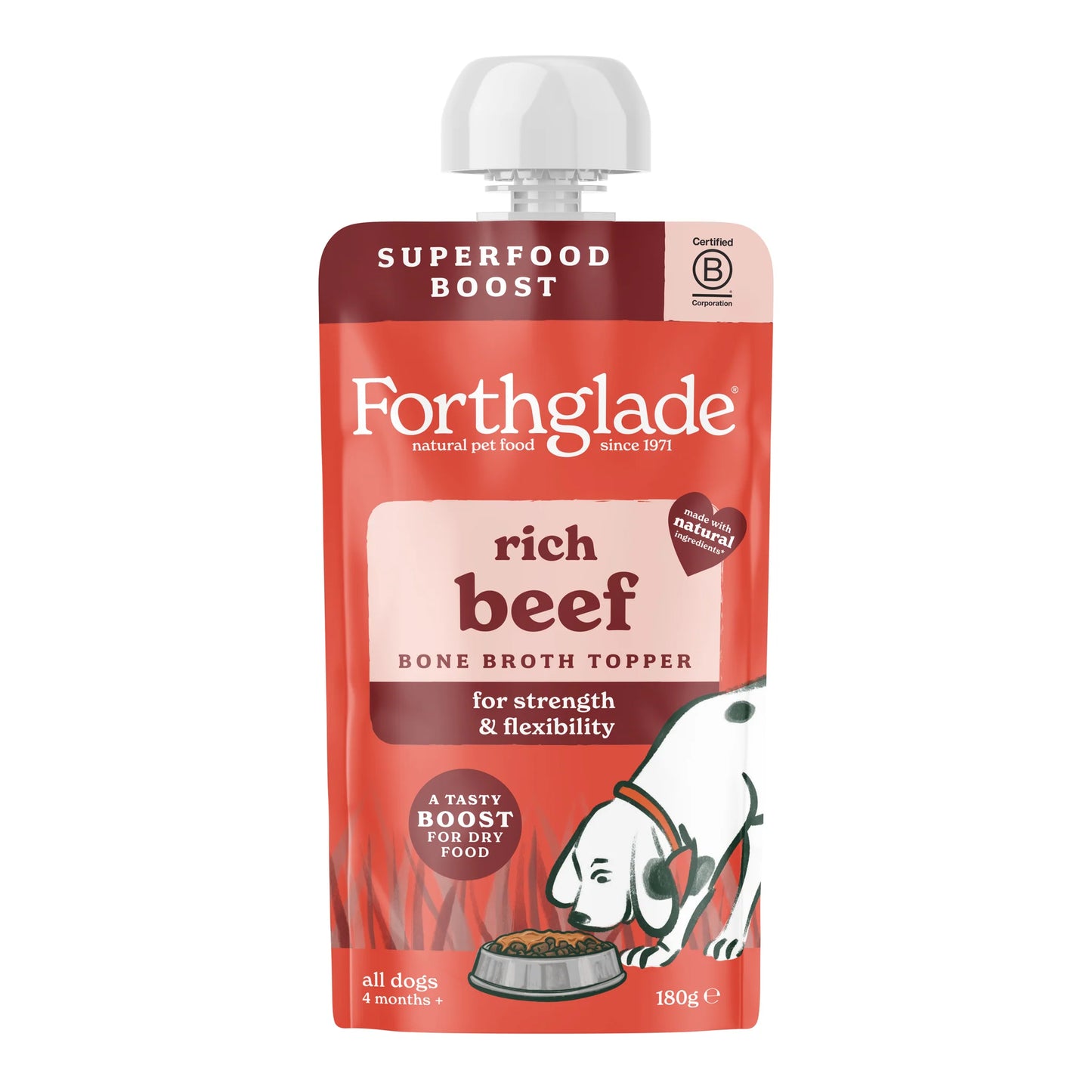 Forthglade Topper - Succulent Beef 180g