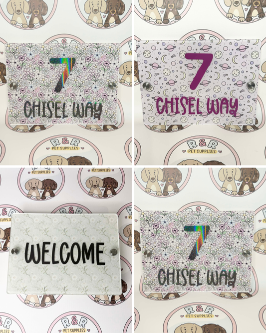 Acrylic Door Plaque - Various Designs