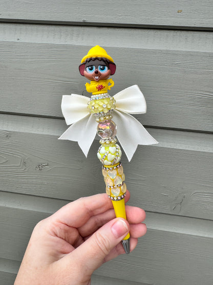 Character Beaded Pen