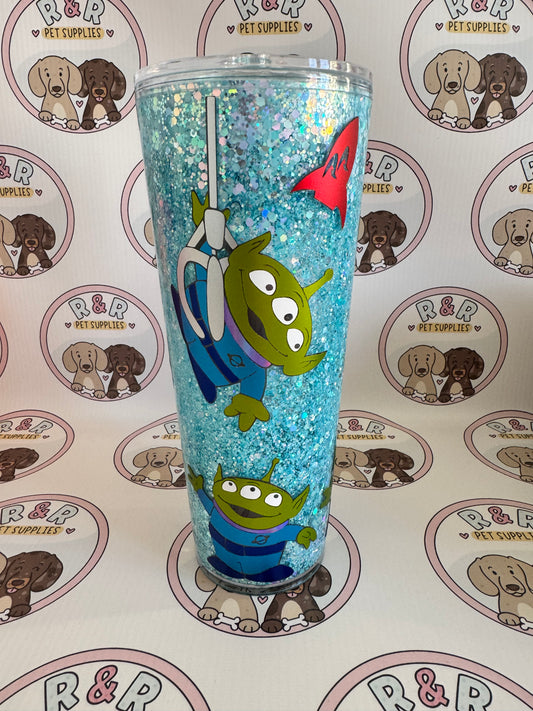 TS Aliens 24oz Snowglobe Tumbler
