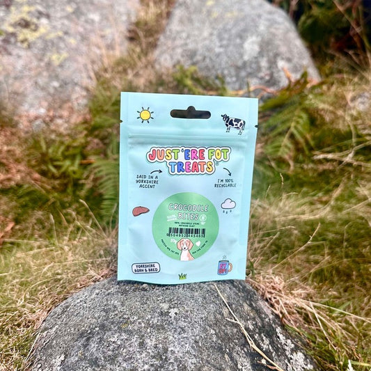 JUST 'ERE FOT TREATS CROCODILE BITES 20g