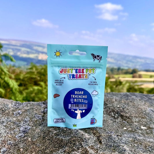 Just 'Ere Fot Treats Boar Training Bites 30g