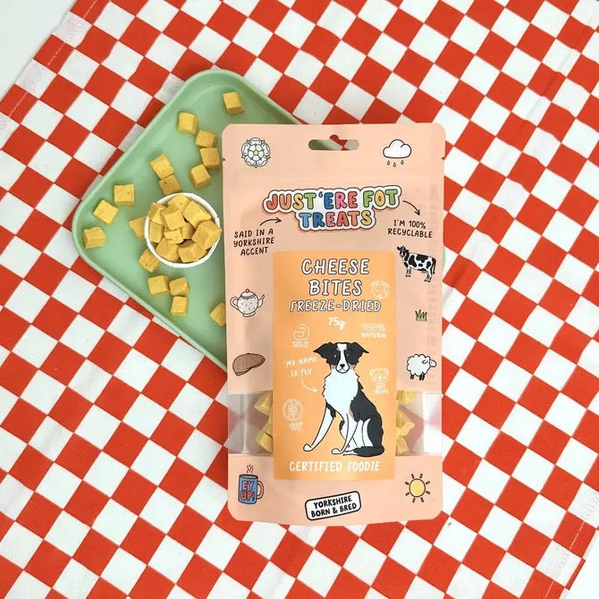 Just 'Ere Fot Treats Freeze Dried Cheese 75g
