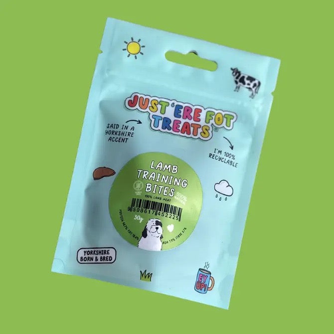 UST 'ERE FOT TREATS LAMB TRAINING BITES 30g