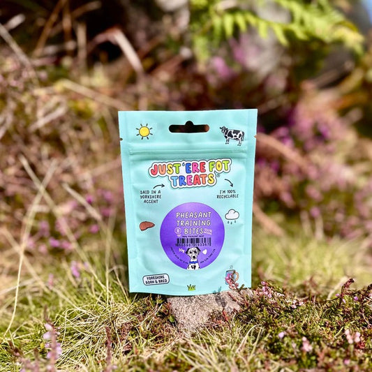 JUST 'ERE FOT TREATS: PHEASANT TRAINING BITES 30g