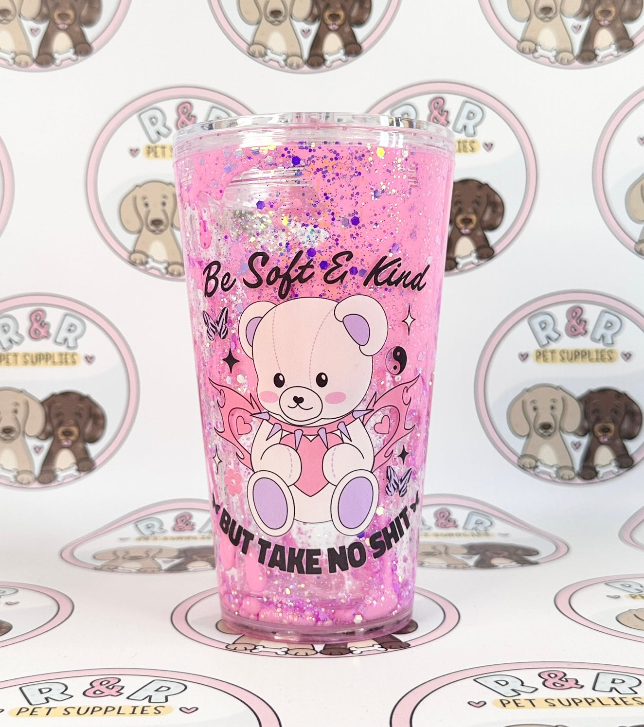 Cute Bear 16oz Lava Flow Tumbler