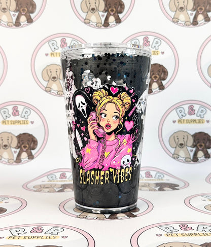 Slasher Vibes 16oz Lava Flow Tumbler