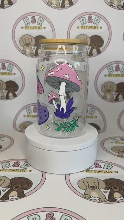 Moth 16oz Beer Can Style Glass Tumbler 🦋