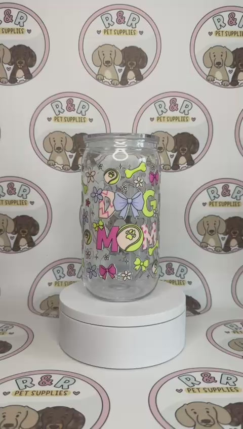 Dog Mum Acrylic 16oz Tumbler