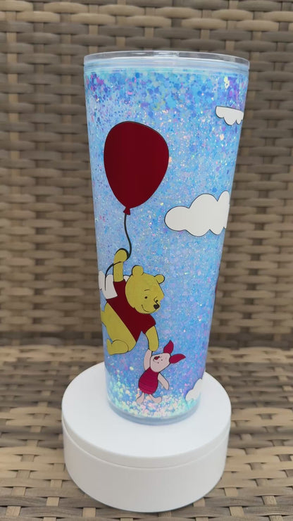 Hundred Acre Wood 24oz Snowglobe Tumbler