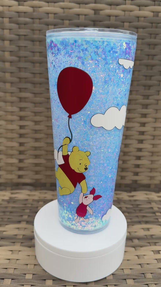 Hundred Acre Wood 24oz Snowglobe Tumbler