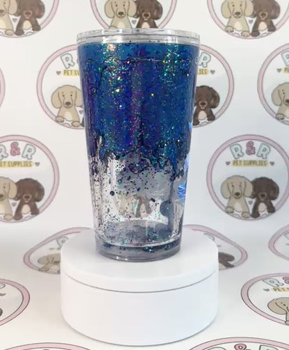 Whale Design 16oz Lava Flow Tumbler