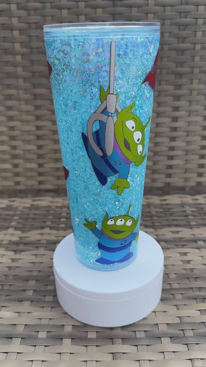 TS Aliens 24oz Snowglobe Tumbler